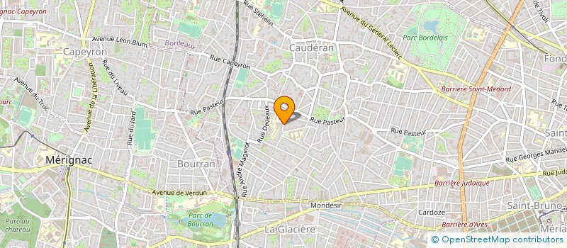 localisation de l'entreprise PRIMHEURES  BORDEAUX