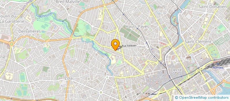 localisation de l'entreprise PRIMINDUS à NANTES