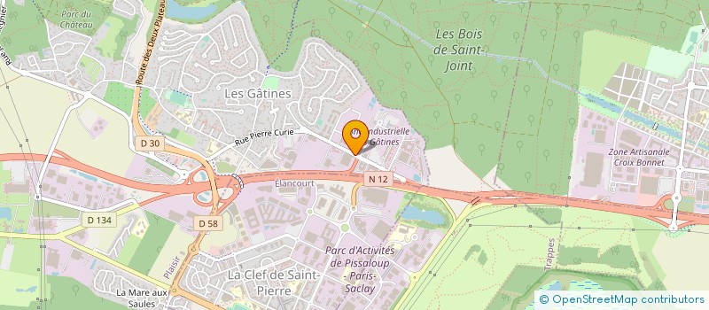 localisation de l'entreprise PRIMINFORM à PLAISIR