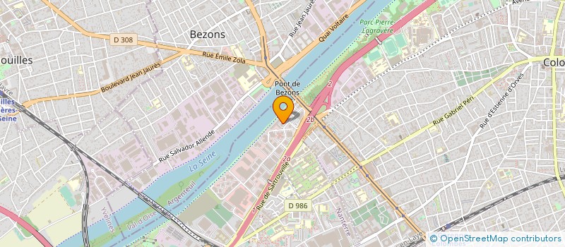 localisation de l'entreprise PRIMION à NANTERRE