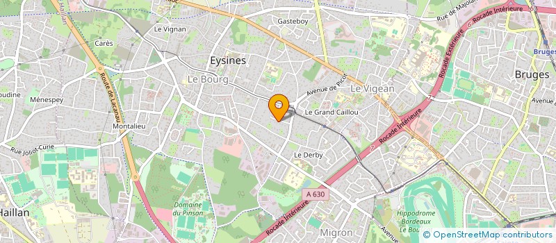 localisation de l'entreprise PRIMIS  EYSINES