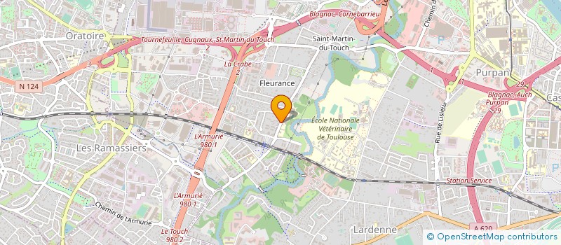 localisation de l'entreprise PRIMITIK à TOULOUSE