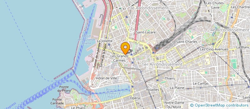 localisation de l'entreprise PRIMITIVI à MARSEILLE