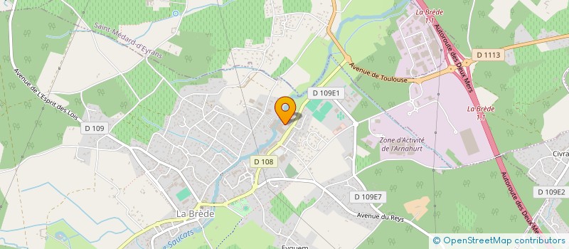 localisation de l'entreprise PRIMITIVO à SAINT MEDARD D'EYRANS
