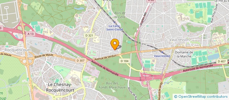 localisation de l'entreprise PRIMIUM  LA CELLE-SAINT-CLOUD