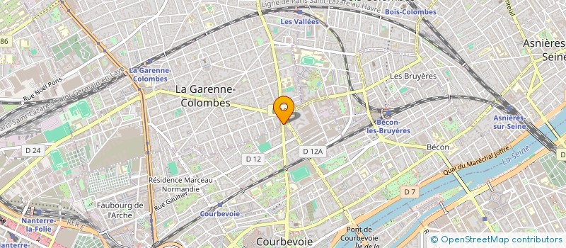 localisation de l'entreprise PRIMMO à COURBEVOIE