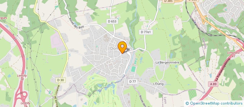 localisation de l'entreprise PRIMMO à LISSIEU