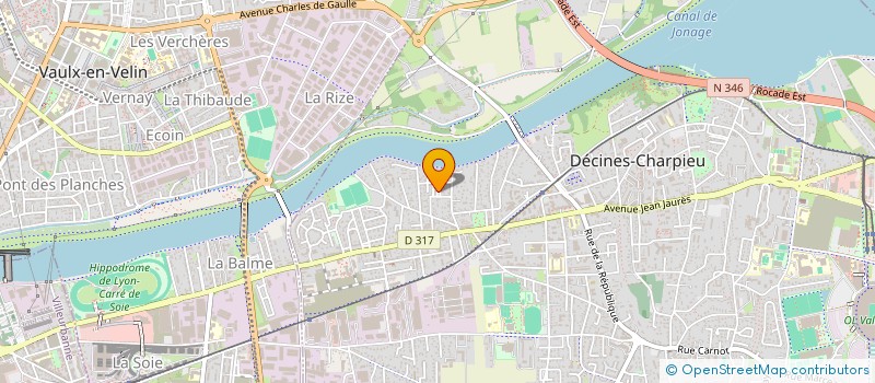 localisation de l'entreprise PRIMMO MONTMELIAN  DECINES-CHARPIEU