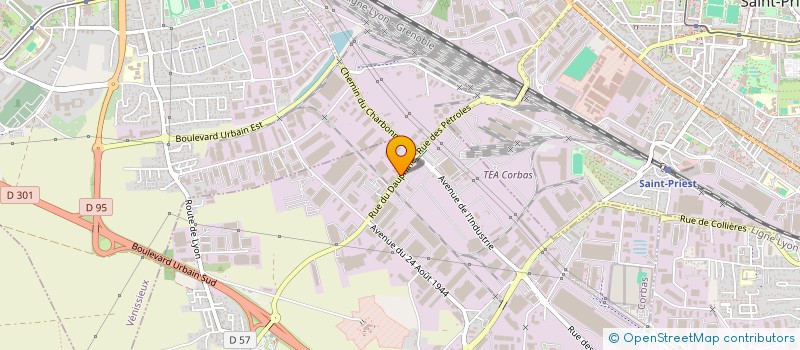 localisation de l'entreprise PRIMMO SETE à CORBAS