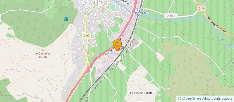 localisation de l'entreprise PRIMO à CUERS