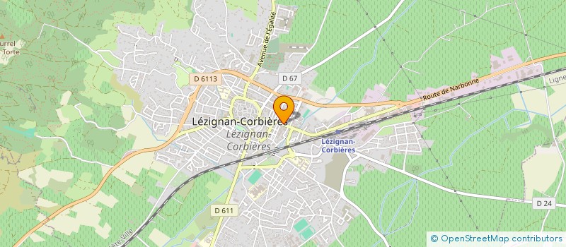 localisation de l'entreprise PRIMO  LEZIGNAN-CORBIERES