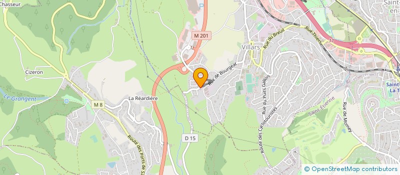 localisation de l'entreprise PRIMO  LA FOUILLOUSE