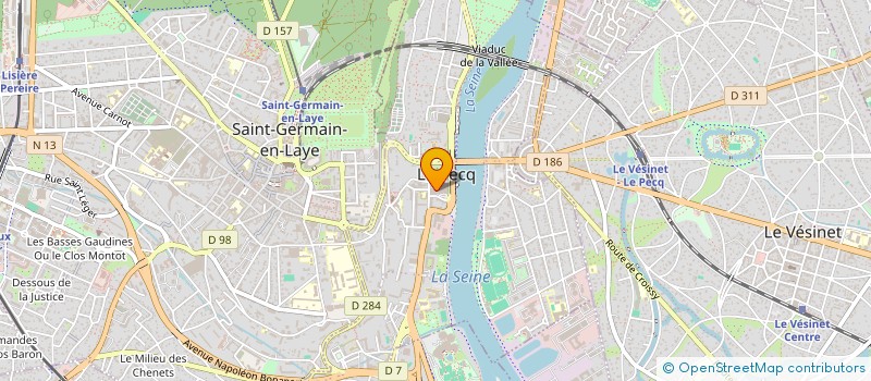 localisation de l'entreprise PRIMO 78  LE PECQ