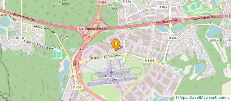 localisation de l'entreprise PRIMO  CROISSY-BEAUBOURG