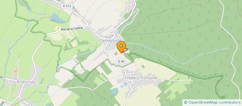 localisation de l'entreprise PRIMO  CLAIREGOUTTE