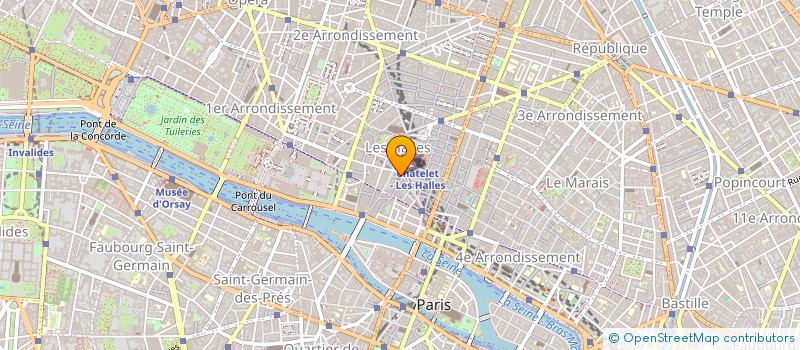 localisation de l'entreprise PRIMO AUDIT à PARIS