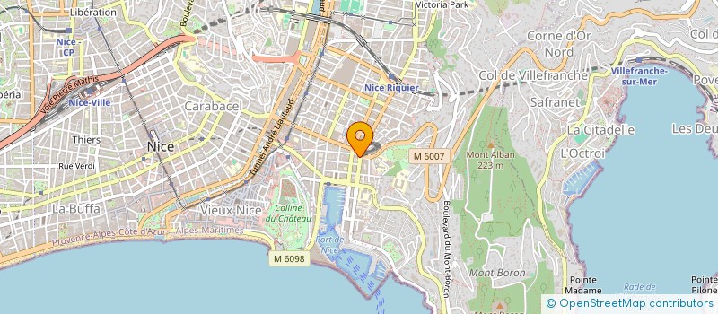 localisation de l'entreprise PRIMO CONSEIL à NICE