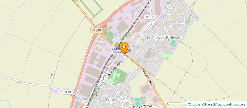 localisation de l'entreprise PRIMO DISTRIBUTION à LAGNY-LE-SEC