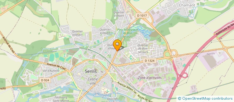localisation de l'entreprise PRIMO JEUX à SENLIS
