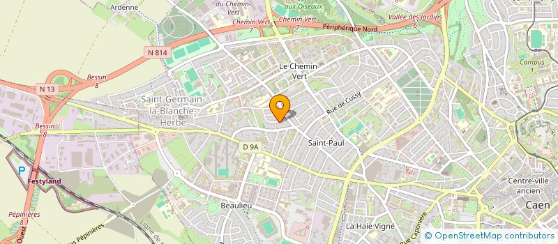 localisation de l'entreprise PRIMO LION à CAEN