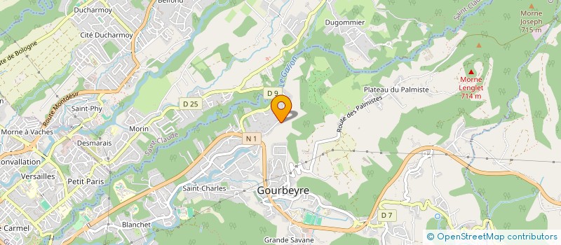 localisation de l'entreprise PRIMO LOC' à GOURBEYRE