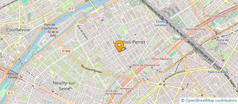 localisation de l'entreprise PRIMO MEDIA à LEVALLOIS-PERRET