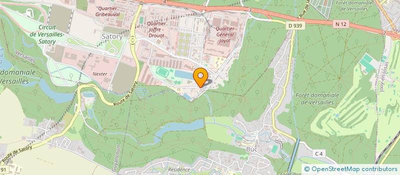 localisation de l'entreprise PRIMO VERSAILLES  VOISINS-LE-BRETONNEUX