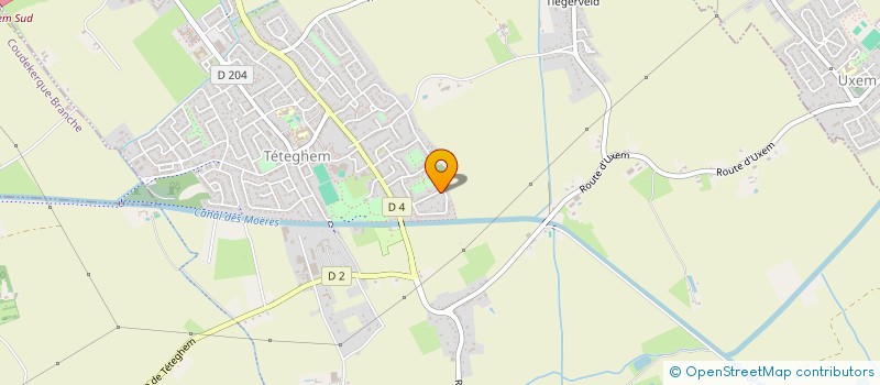 localisation de l'entreprise PRIMOA  TETEGHEM-COUDEKERQUE-VILLAGE