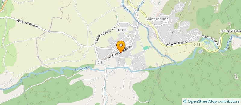 localisation de l'entreprise PRIMOCAL  DAUPHIN