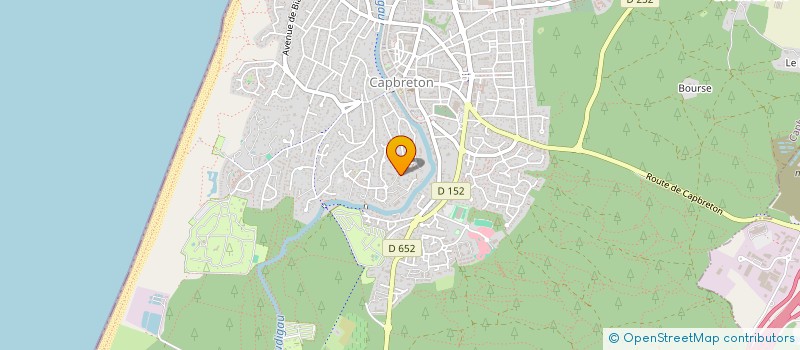 localisation de l'entreprise PRIMOCEAN  CAPBRETON