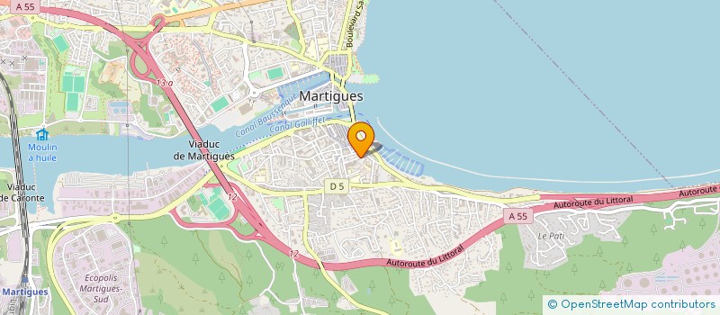 localisation de l'entreprise PRIMODENSE à MARTIGUES
