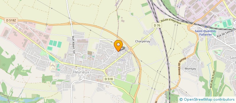 localisation de l'entreprise PRIMODIAG  HEYRIEUX