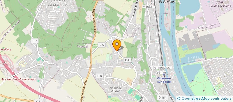 localisation de l'entreprise PRIMOGEN CAPITAL  VILLENNES-SUR-SEINE