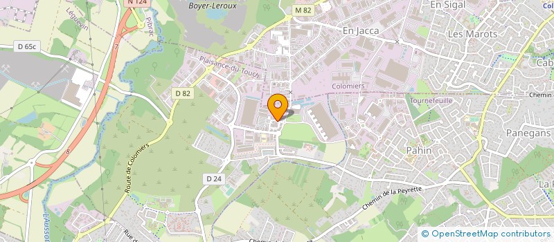 localisation de l'entreprise PRIMOLUXE  PLAISANCE-DU-TOUCH