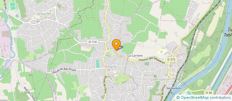 localisation de l'entreprise PRIMOMARCHE 1  CHARLY