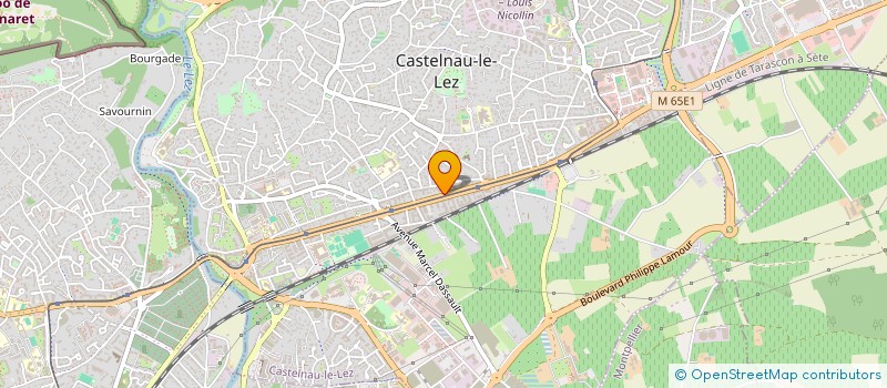 localisation de l'entreprise PRIMONOVA à CASTELNAU-LE-LEZ