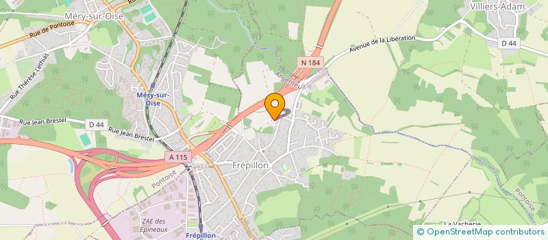 localisation de l'entreprise PRIMORDIAL IMMOBILIER  FREPILLON