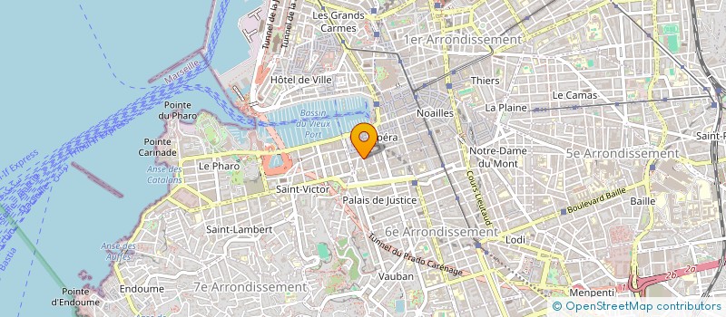 localisation de l'entreprise PRIMOS à MARSEILLE