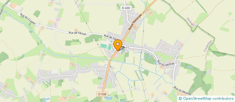 localisation de l'entreprise PRIMOS AUTOS  COUTICHES