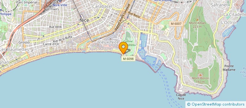 localisation de l'entreprise PRIMOTEL à CANNES