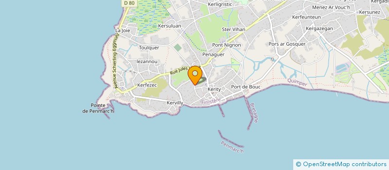 localisation de l'entreprise PRIMPOLO à PENMARCH