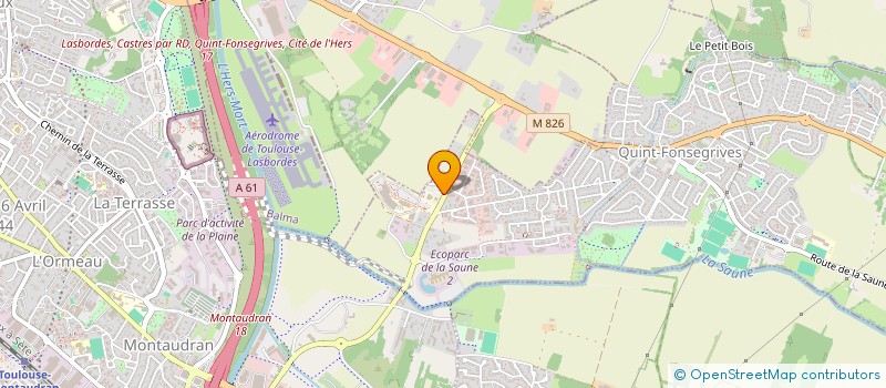 localisation de l'entreprise PRIMSET à QUINT-FONSEGRIVES