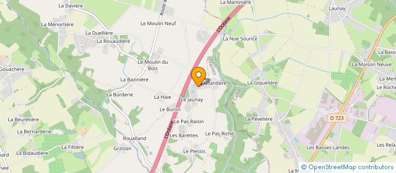 localisation de l'entreprise PRIMSOL à CARQUEFOU