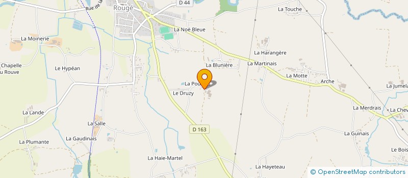 localisation de l'entreprise PRIMULA à ROUGE
