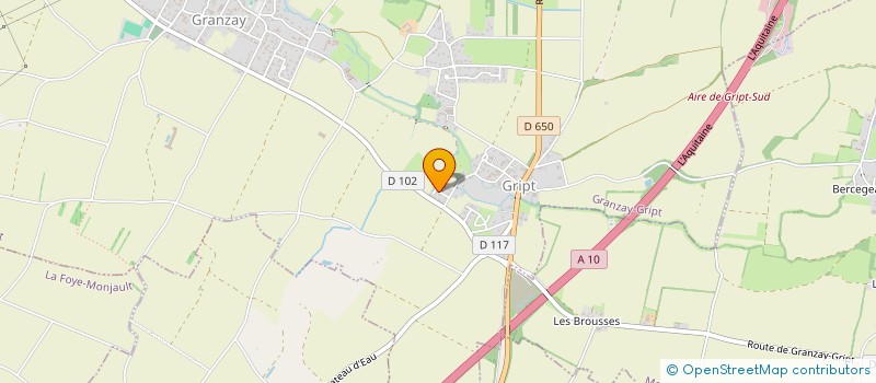 localisation de l'entreprise PRIMUM BATIMENT  LA FOYE MONJAULT