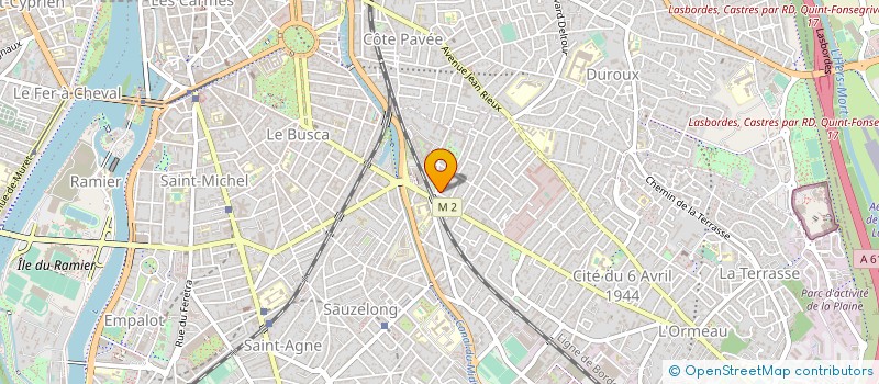 localisation de l'entreprise PRIMUS à TOULOUSE