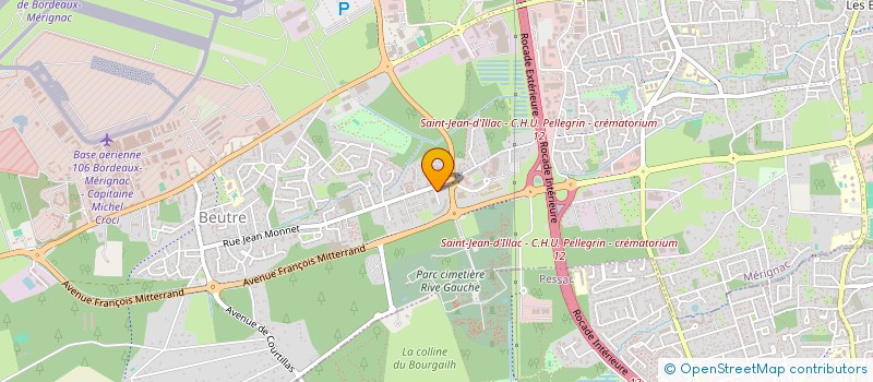 localisation de l'entreprise PRIMUS ONE  MERIGNAC