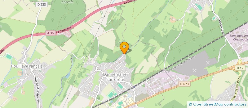 localisation de l'entreprise PRIMUS PASSUS CONSULTING  DANNEMARIE-SUR-CRETE