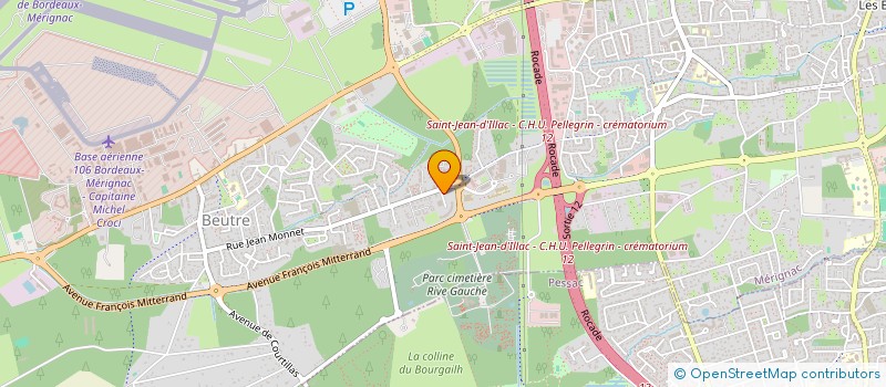 localisation de l'entreprise PRIMUS SOFT à MERIGNAC