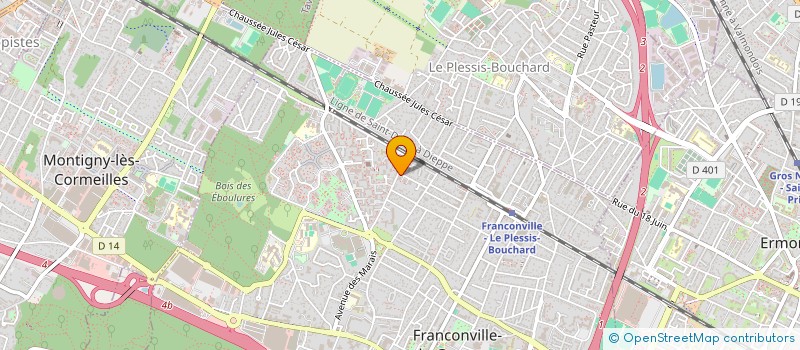 localisation de l'entreprise PRIN TEMPS SERVICES à FRANCONVILLE